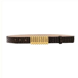 Heaven Mayhem Pebble Belt in Brown!